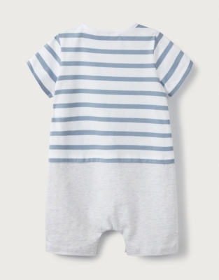 white company baby romper