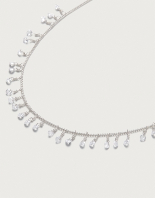 Multi CZ Stone Fine Necklace