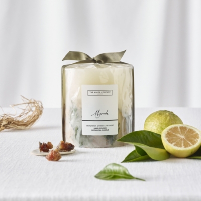 Myrrh Botanical Candle – Medium