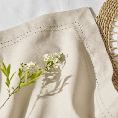 Natural Cotton Linen Napkins - Set of 4 | Home Accessories Sale | The ...