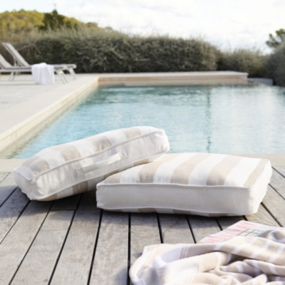 Natural Summer Scatter Cushion Pad Outdoor Living The White Company
