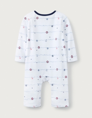 Nautical Print Sleepsuit | Baby & Children's Sale | The White Company UK
