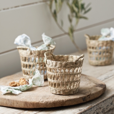 Most Useful Seagrass Basket Set of 3