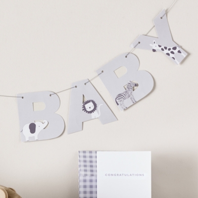 New Baby Bunting Card Baby & Children The White Company UK