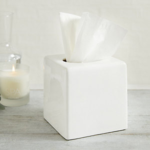 Newcombe Ceramic Tissue Box Cover
