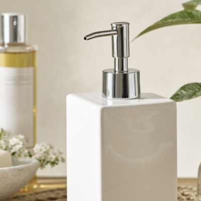 Soap Dispenser Bathroom Accessories & Storage The White