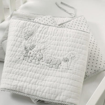 The white company store cot bumper