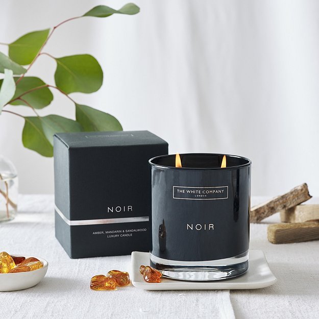 Noir 2-Wick Candle | Candles & Fragrance | The  White Company