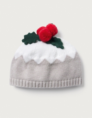 Baby christmas best sale pudding hat