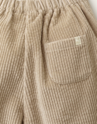 ORGANIC COTTON CORD TROUSERS