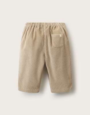 ORGANIC COTTON CORD TROUSERS