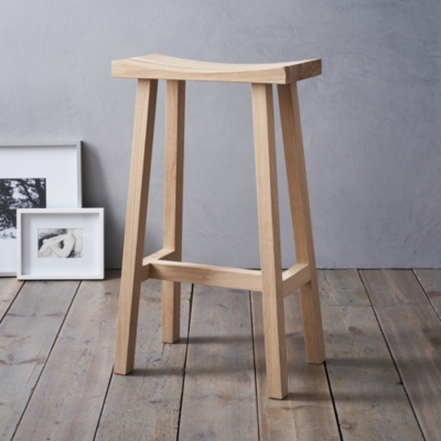 Oak deals kitchen stool