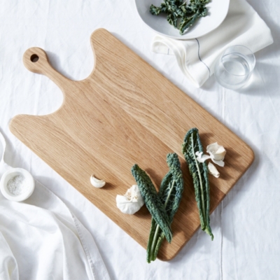 Oak Wooden Board Large Tableware The White Company UK