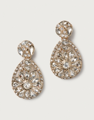 Occasion Statement Gem Earrings Jewellery The White Company UK