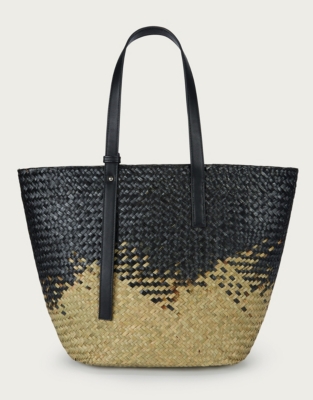 Ombre Straw Bag