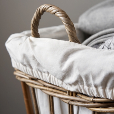 OpenWeave Kubu Storage Basket Laundry & Storage The White Company UK