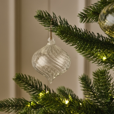 Optic Swirl Bauble – 9.5cm
