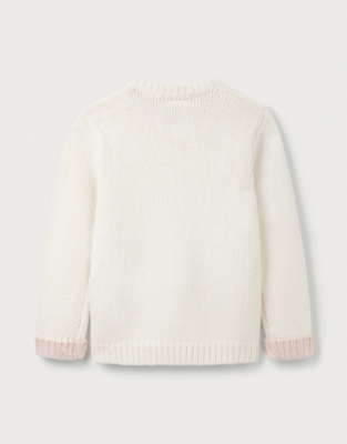 Organic Cotton And Wool Bunny Jumper (18mths–6yrs)