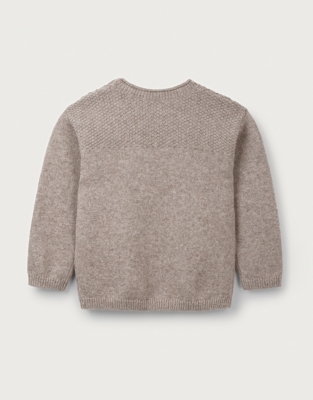 Organic Cotton And Wool Fox Fair Isle Jumper (18mths–6yrs)