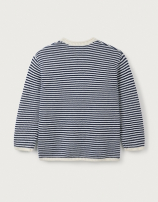 Organic Cotton And Wool Stripe Jumper (18mths–6yrs)