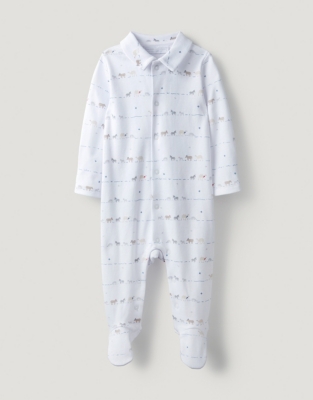 collar sleepsuit