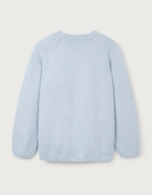 Organic Cotton Badger Jumper (18mths–6yrs)