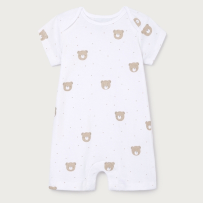 Organic Cotton Bear Shortie (0–2yrs)