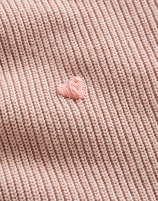 Organic Cotton Blend Heart Blanket