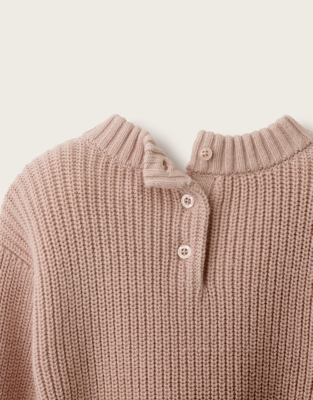 Organic Cotton Blend Heart Jumper (0–4yrs)