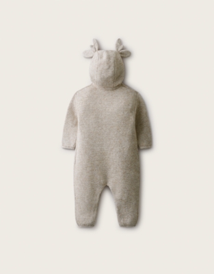 Organic-Cotton Blend Jingles Romper (0–2yrs)