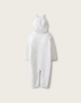 Organic-Cotton Blend Lumi Bear Romper (0–2yrs)
