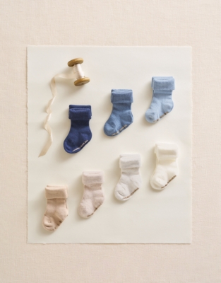 Organic Cotton Blend My 1st Socks Gift Set (0–12mths)