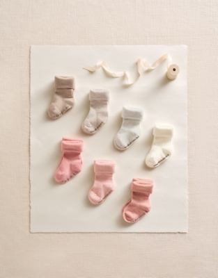 Organic Cotton Blend My 1st Socks Gift Set (0–12mths)