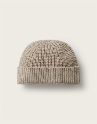 Organic Cotton Blend Ribbed Hat (0–4yrs) 