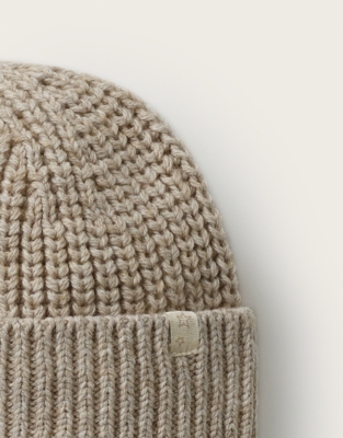 Organic Cotton Blend Ribbed Hat (0–4yrs) 