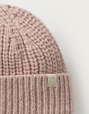 Organic Cotton Blend Ribbed Hat (0–4yrs)