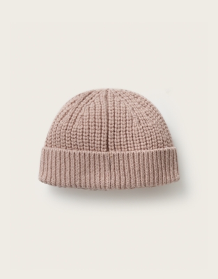 Organic Cotton Blend Ribbed Hat (0–4yrs)