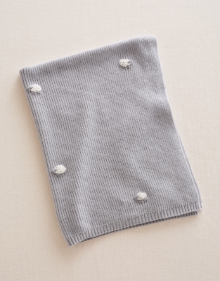 Organic Cotton Blend Sheep Blanket
