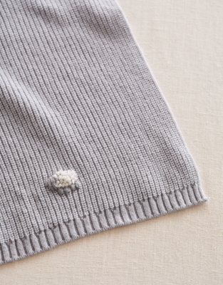 Organic Cotton Blend Sheep Blanket