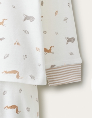 Organic Cotton Blend Slim Fit Forest Adventure Pyjamas (1–12 yrs)