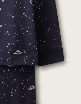 Organic Cotton Blend Slim Fit Glow In The Dark Pyjamas (1–12yrs)