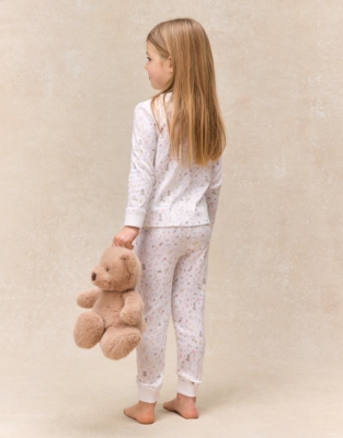 Organic Cotton Blend Slim Fit Spring Scene Pyjamas (2–12yrs)