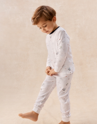 Organic Cotton Blend Slim Fit Treasure Island Pyjamas (2–12yrs)