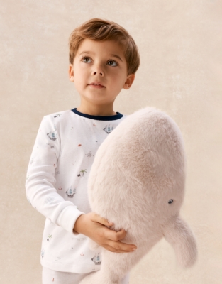 Organic Cotton Blend Slim Fit Treasure Island Pyjamas (2–12yrs)