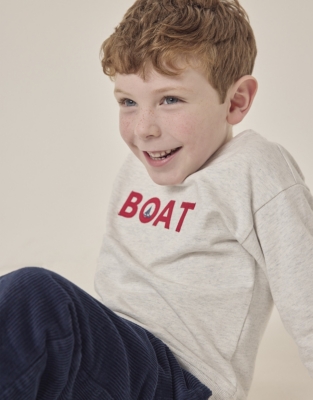 Organic Cotton Boat Sweatshirt (18mths–6yrs)