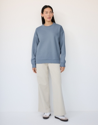 Organic Cotton Boxy Sweatshirt