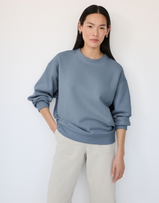 Organic Cotton Boxy Sweatshirt