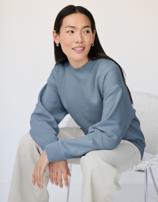 Organic Cotton Boxy Sweatshirt