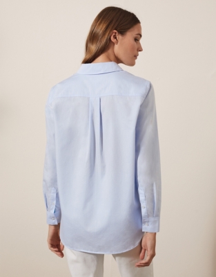 OrganicCotton Boyfriend Shirt Clothing Sale The White Company UK