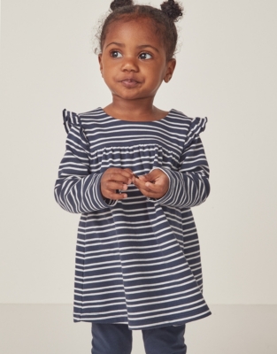 Organic Cotton Breton Tunic & Leggings Set (0–18mths)